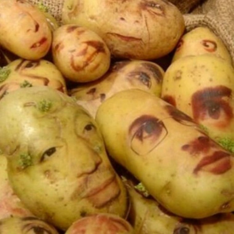 Смешная картошка