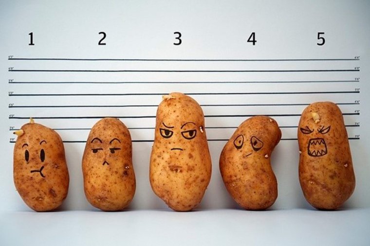 Картошка смешно