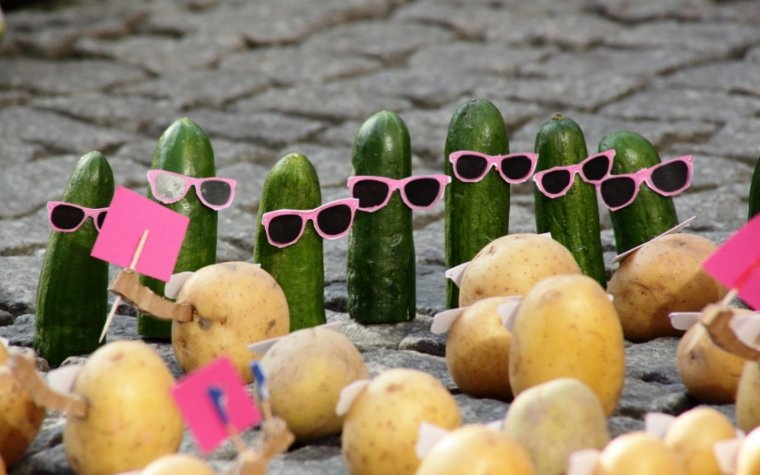 Прикольные фрукты