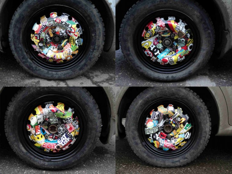 Необычные штампованные диски