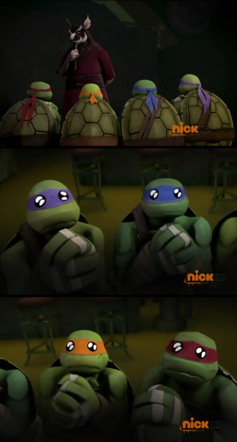 Черепашки ниндзя 2012 смешные моменты