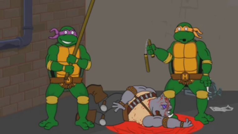 Черепашки ниндзя 2003 приколы
