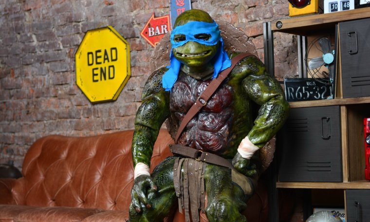 Смешной косплей Черепашки ниндзя