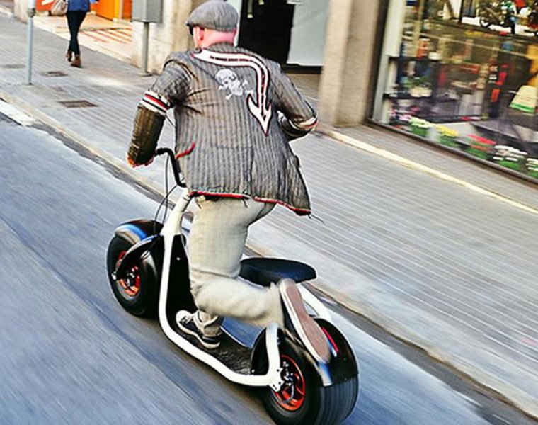 Гусеничный сигвей DTV Shredder