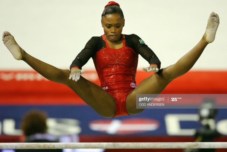 Спортивная гимнастика женщины курьезы