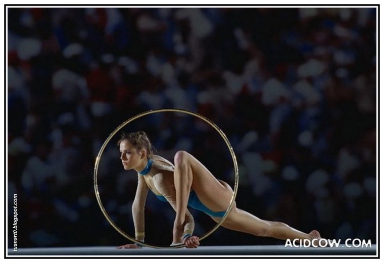 Удачные кадры спортсменок