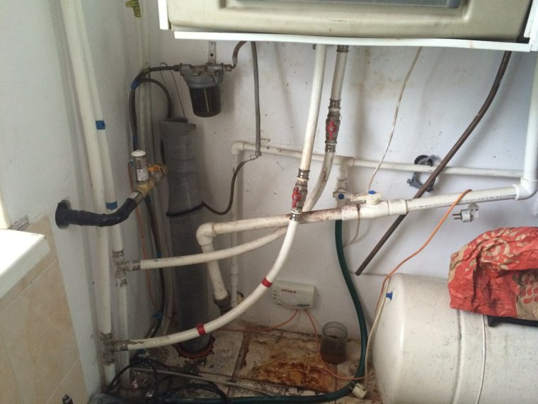Плохой монтаж отопления