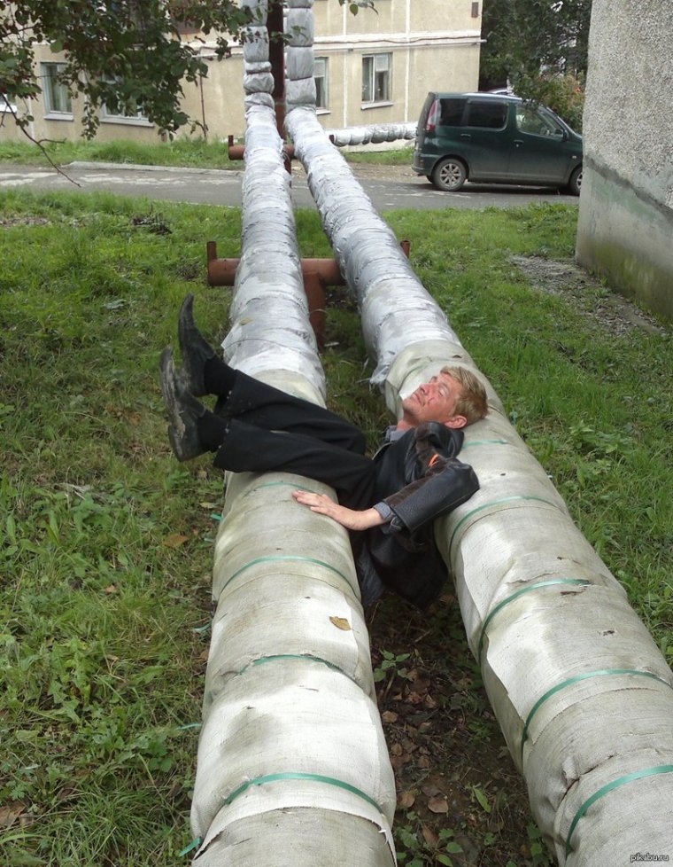 Теплотрасса прикол