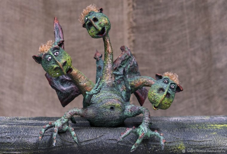 Кукольный мультфильм про змея Горыныча