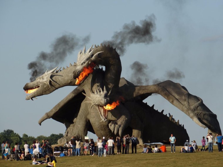 Паровоз змей Горыныч