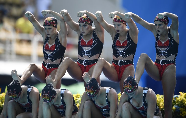 Казусы в синхронном плавании