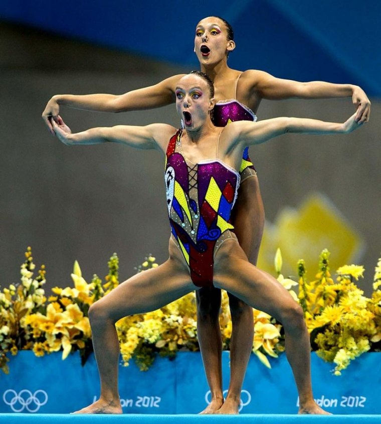 Синхронное плавание Лондон 2012