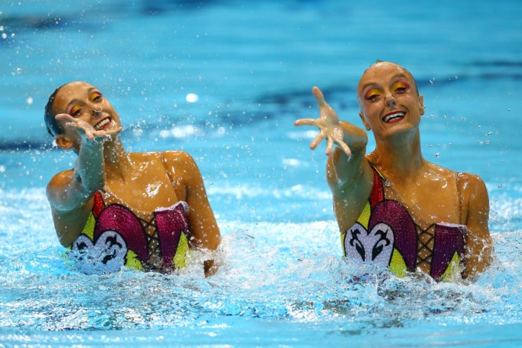 Ноги синхронисток