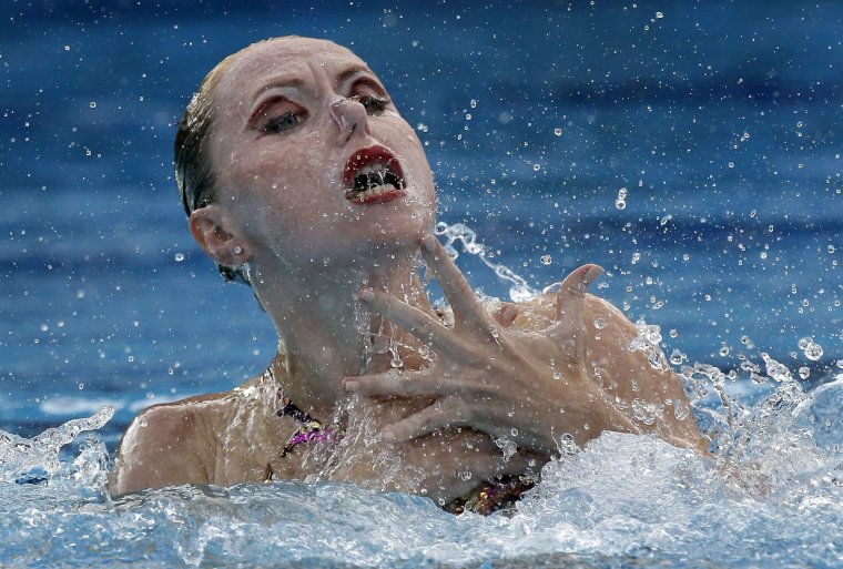 Синхронное плавание смешные