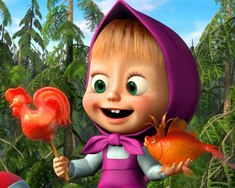 Маша и медведь 3д