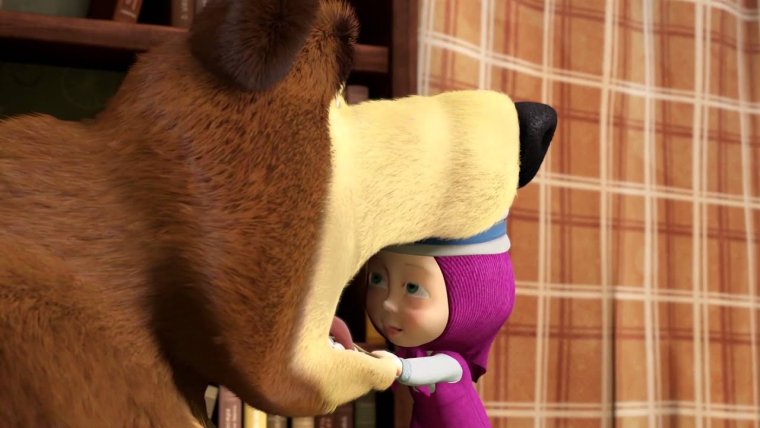 Маша и медведь моменты из мультика