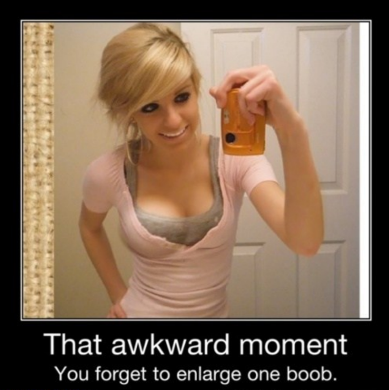 Приколы про девушек с грудью