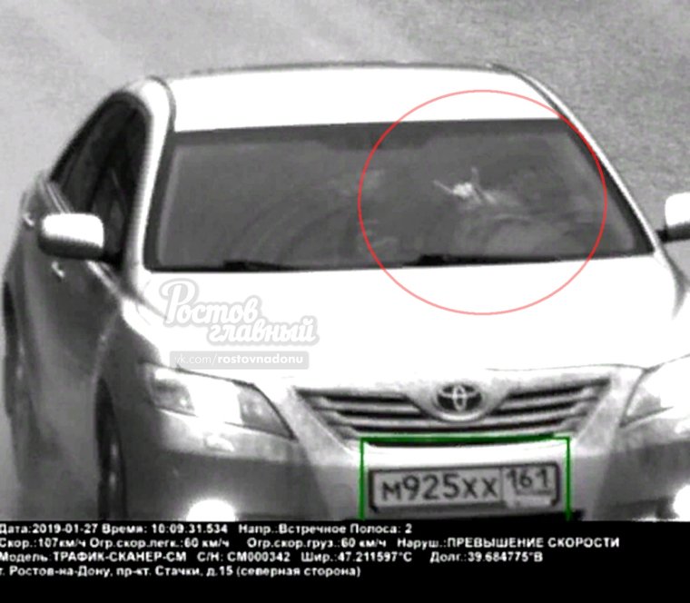 Смешные штрафы с камер видеофиксации