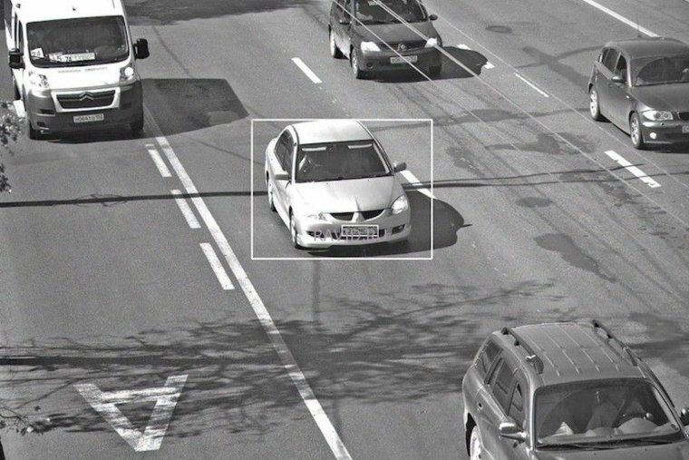 Линия дорожной разметки фотофиксация