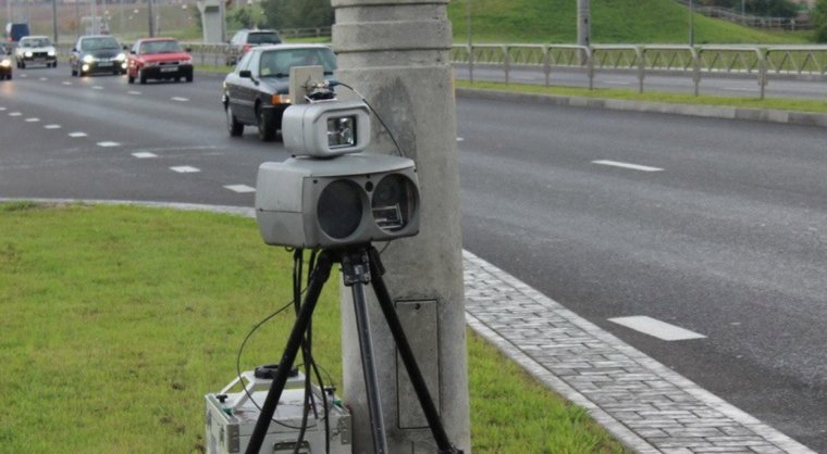 Полицейский на дороге