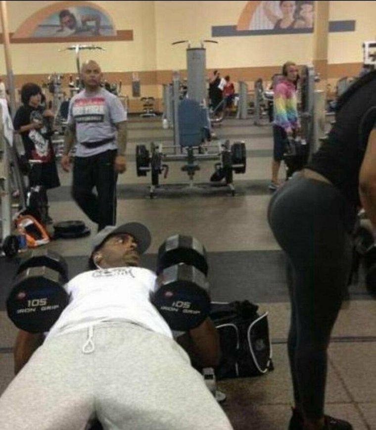 Приколы в зале