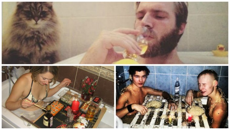 Романтик в ванной ожидание и реальность