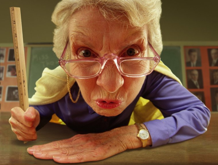 Страшная училка