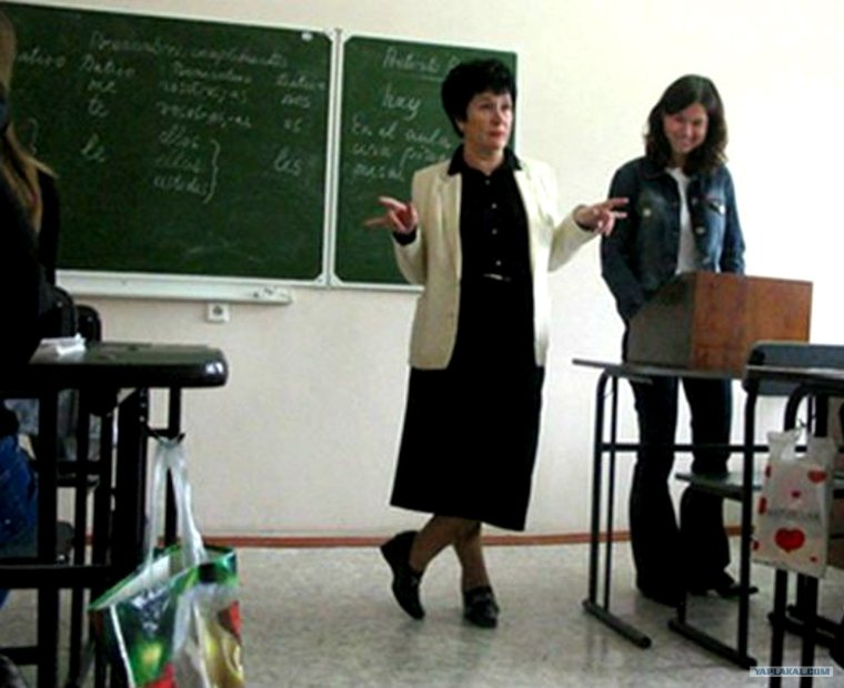 Приколы над учителями