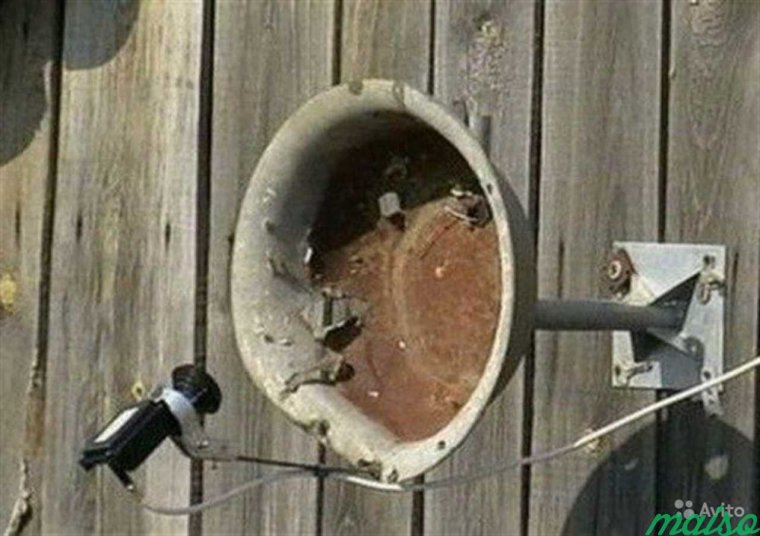 Спутниковая антенна из тазика