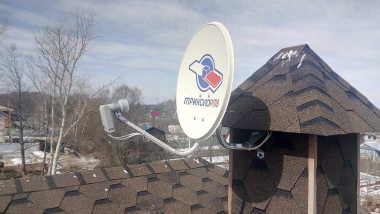 Монтаж спутниковой антенны на крыше