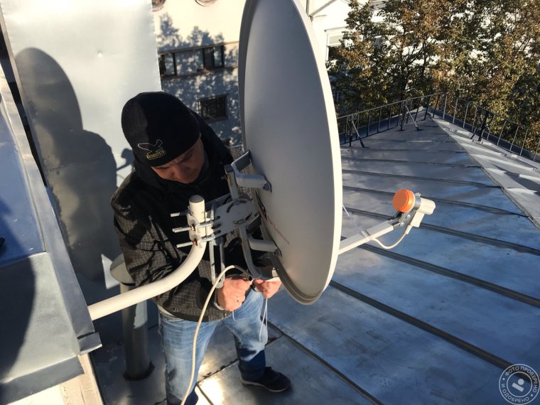 Спутниковая тарелка Арбуз