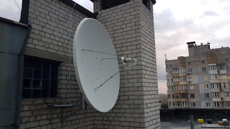 Спутниковая антенна авто