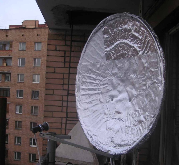 Спутниковая антенна НТВ+ сборка