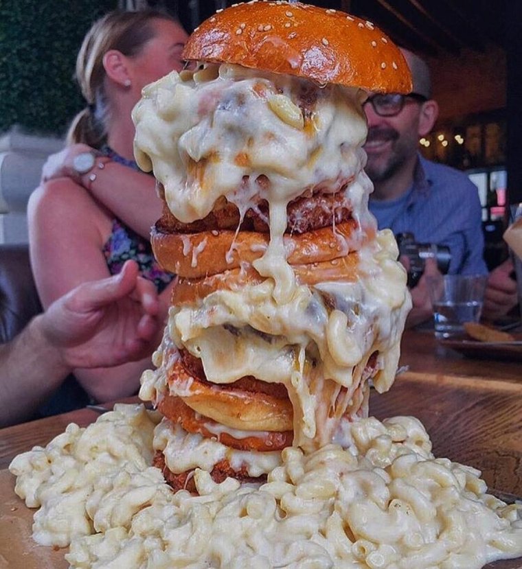 Приколы с бургером