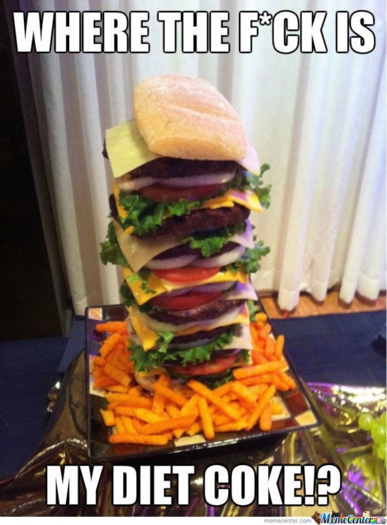 Гамбургер прикол