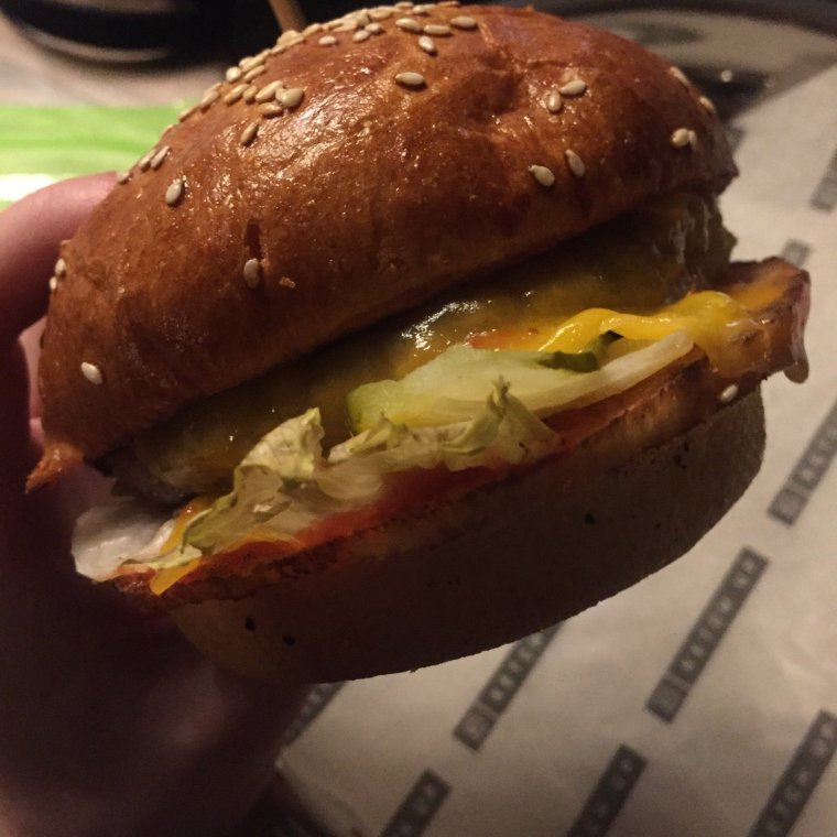 Кетч ап бургер