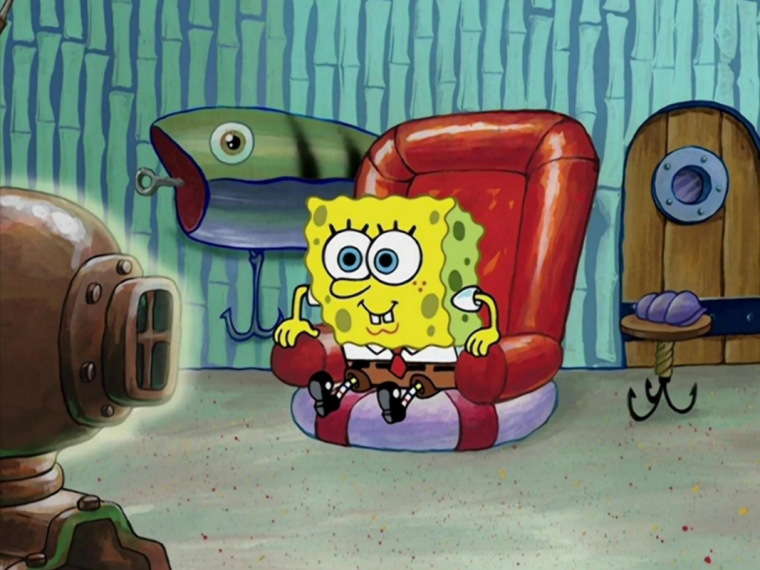 Губка Боб телевизор