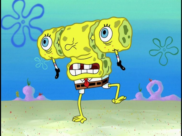 Мемы из губки Боба