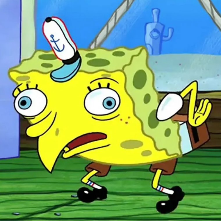 Губка Боб курица