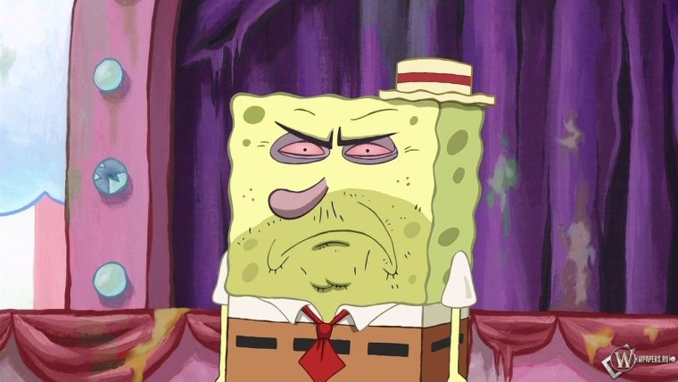 Злой губка Боб квадратные штаны