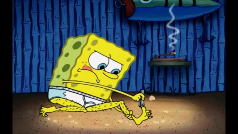 Ноги Спанч Боба