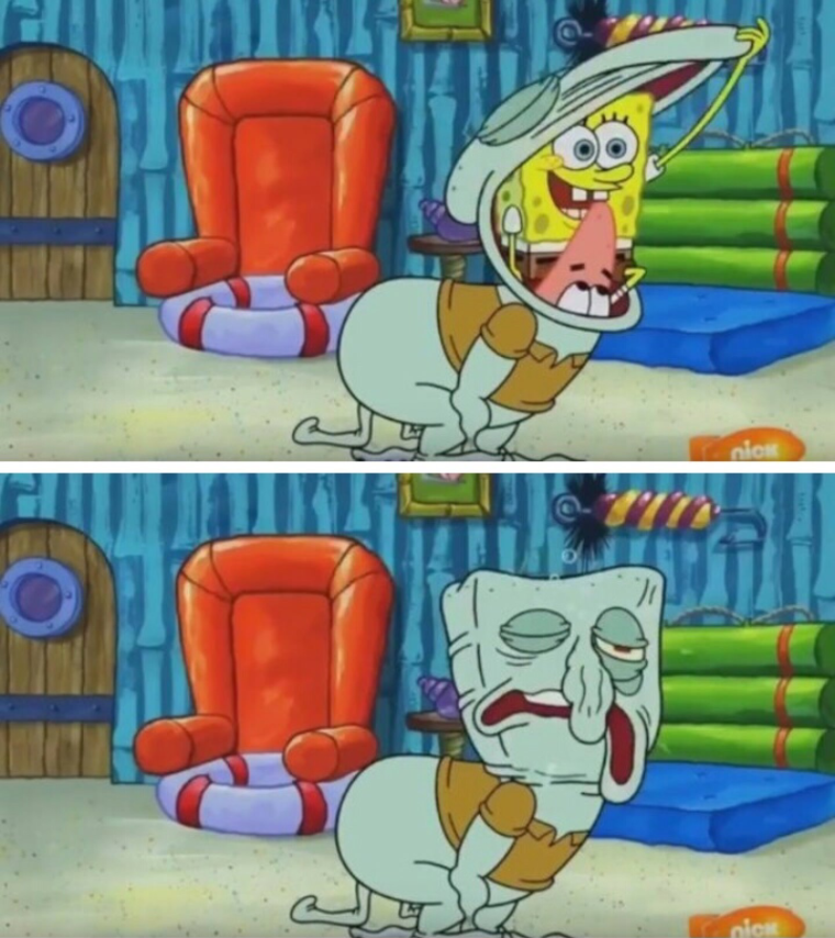 Губка Боб квадратные штаны мемы