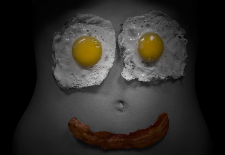 Завтрак в постель смешной