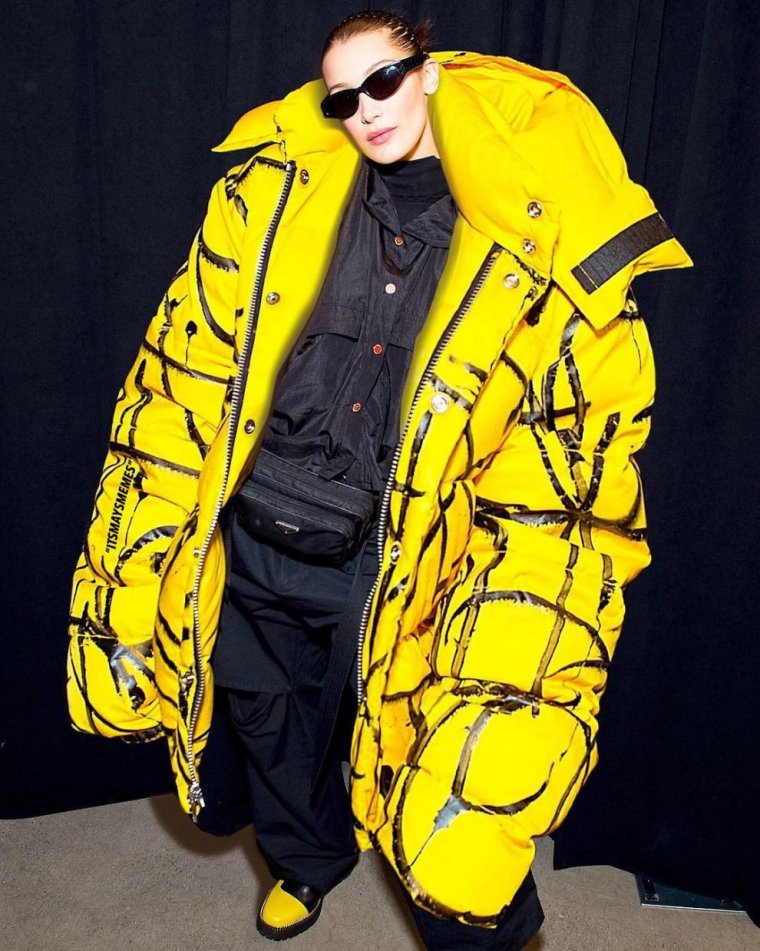 Модные большие куртки