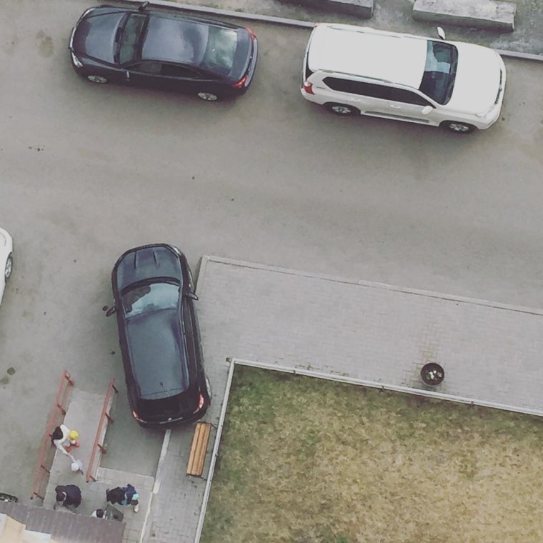 Прикольная парковка