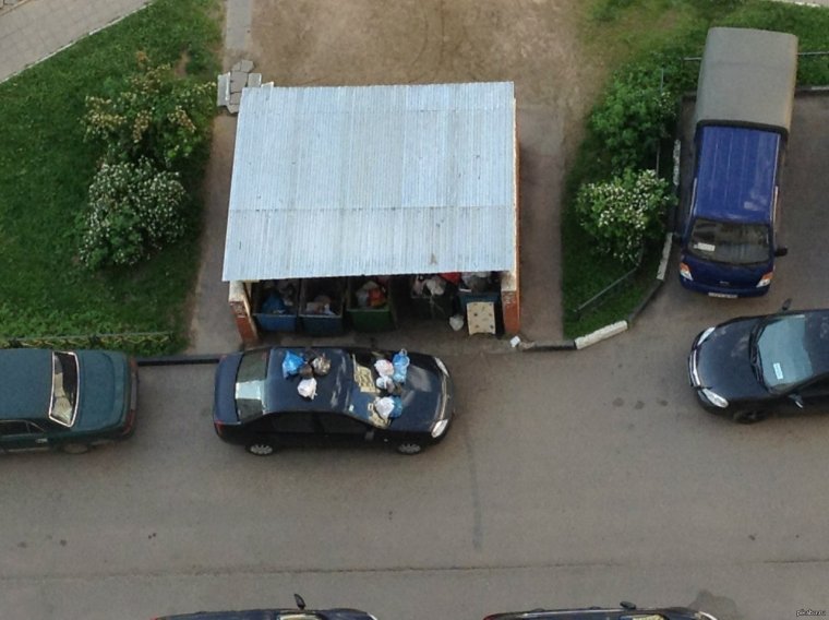 Парковка прикол