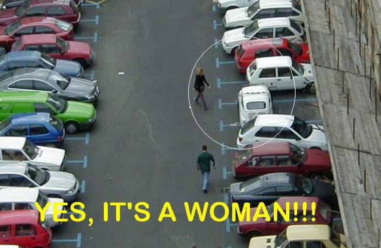 Женская парковка