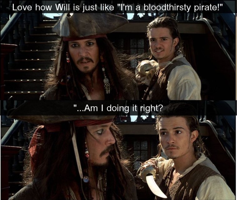 Приколы из пиратов Карибского моря