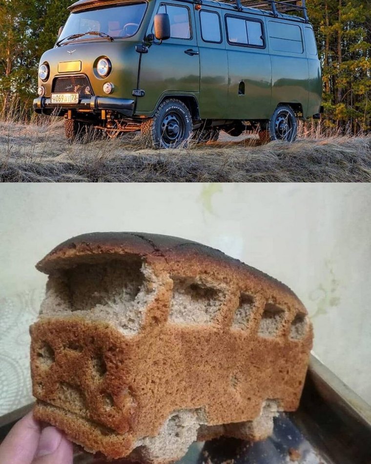 Куча фар на УАЗЕ прикол