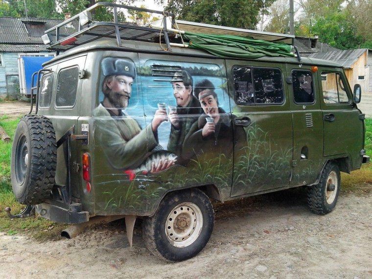 УАЗ сломался
